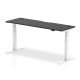 Black Series Shallow Height Adjustable Desk